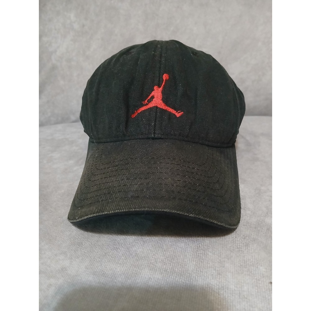 Jordan Brand Jumpman Flexfit Hat Black Red Mens L/XL Baseball Cap C91206017777
